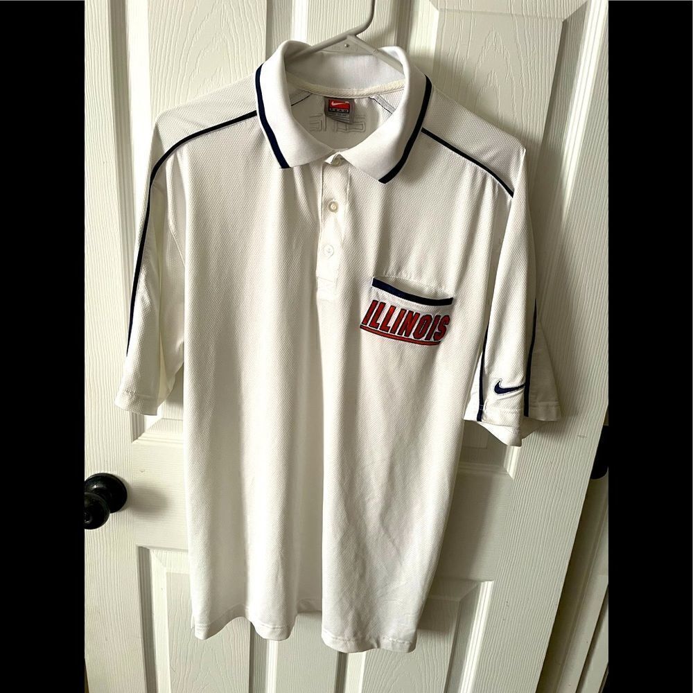 Men’s Nike Illinois University golf shirt